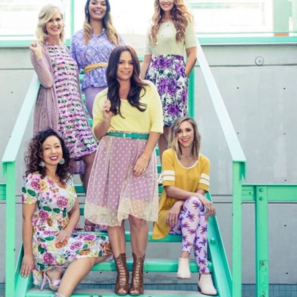 Lularoe midi skirt
